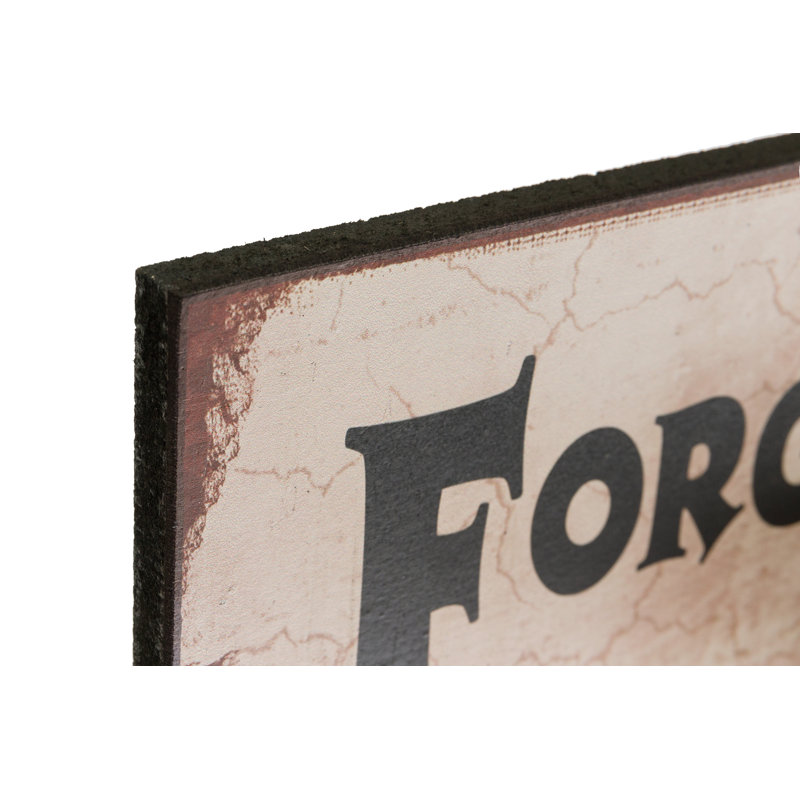 Forgive Each Other Textual Art Print on Wood
