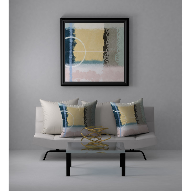Housse de coussin décorative carrée amusante, 24" X 24"