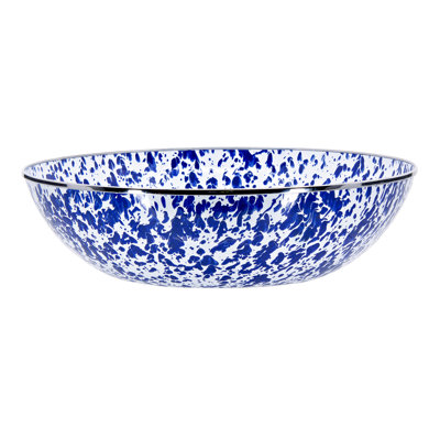 Golden Rabbit Enamelware 5 Qt. Catering Bowl