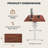 Adjustable Standing Desk, Whole-Piece Desktop-1698519402-1704026239