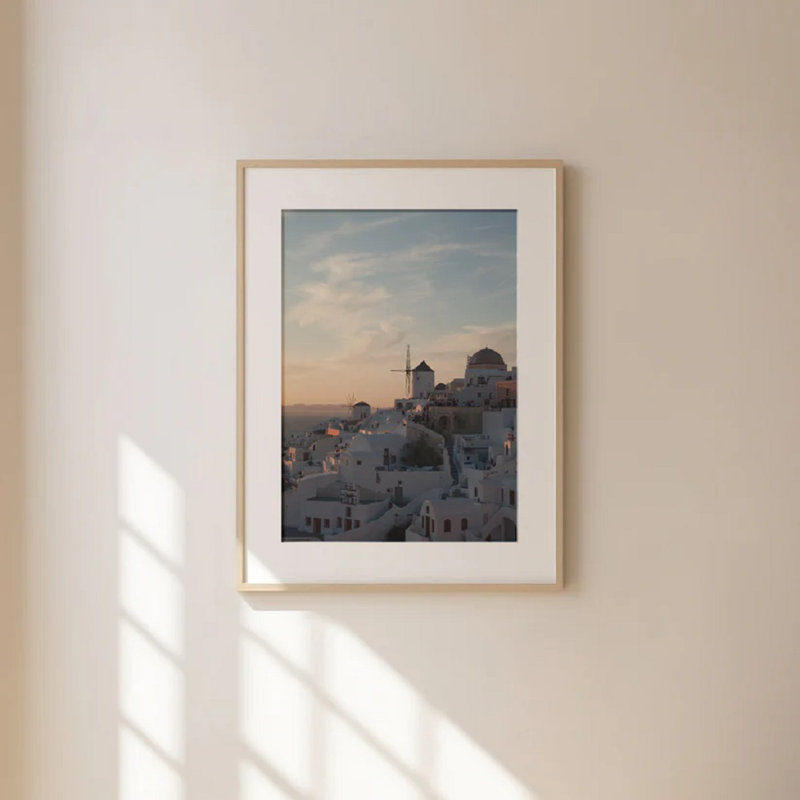 Greece Travel Print 5, 30cm H x 21cm W