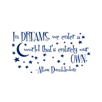 Adhésif décoratif «In Dreams We Entrée»
