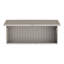 Boîte de rangement verrouillable en résine 120 gallons-129232138