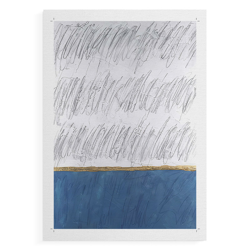 Chroma Tract II -Canvas Print Only - NOT FRAMED, 18" H x 12" W