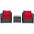 Alycen 2 - Person Patio Conversation Set with Cushions-726803153-726803167