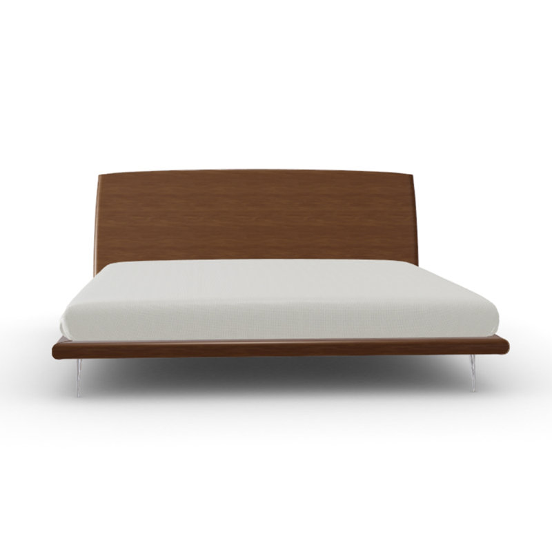 Platform Bed, Queen, Walnut
