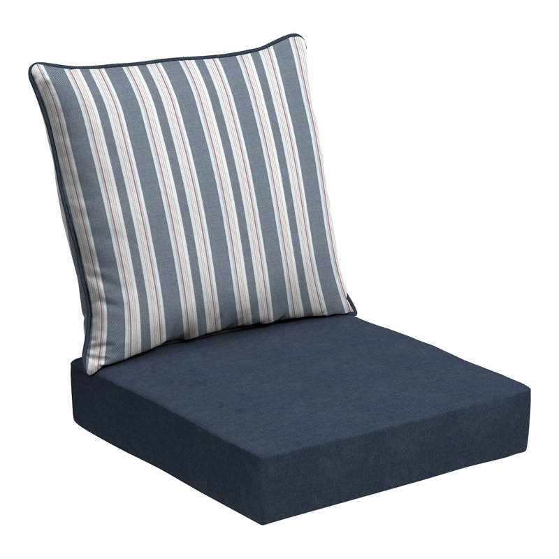 Arden Selections Oceantex Outdoor Lounge Chair 6" Cushion, Ocean Blue