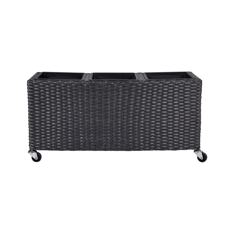 Allana Handmade Pot Planter, Black