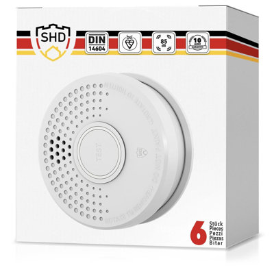 OneConcept Wall Mounted Smoke Detector