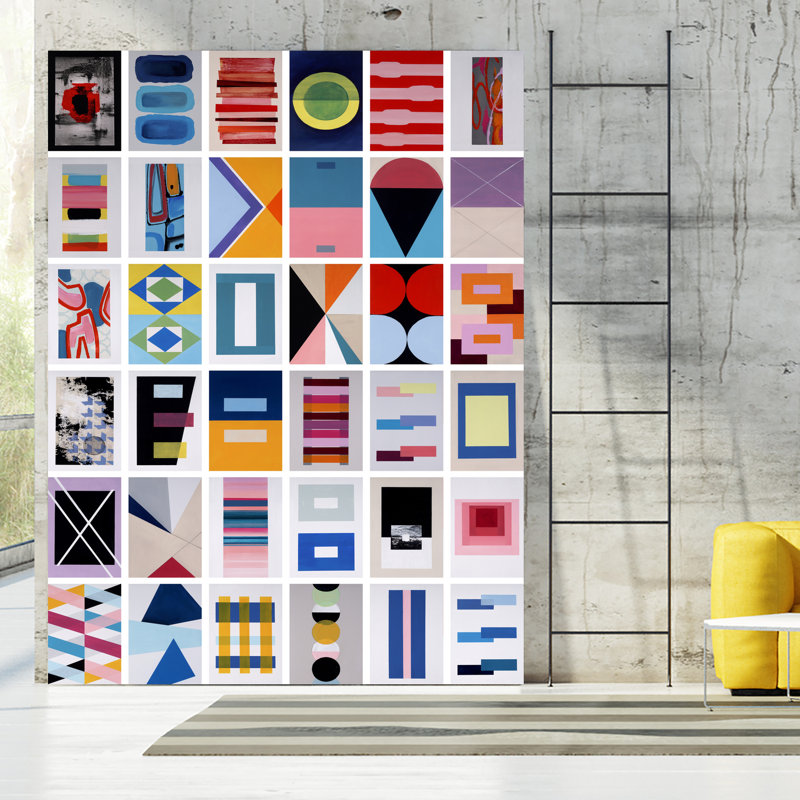 Impression sur toile, "Futur tour sur toile" par Daleno