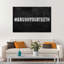 «Inspirational And Typographie Brush Your T dents», reproduction sur toile-92519687