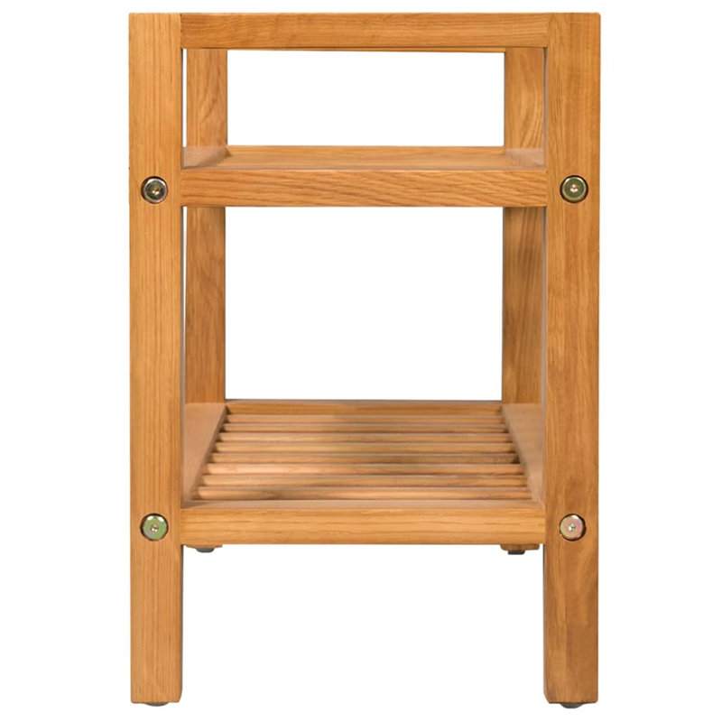 4 Pair Solid Wood Shoe Rack