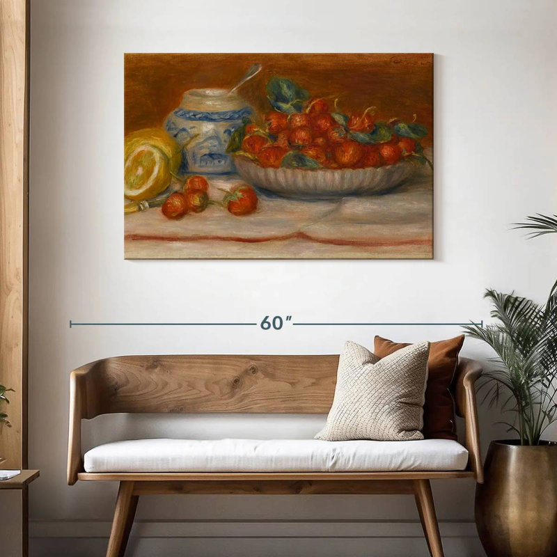 Yarlin Strawberries 1905, 30" H x 45" W