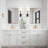 Eitzen Rectangle Wall Mirror High-Strength Tempered Glass and  Stainless Steels Framed Wall Mirror Accent Mirror-227223771-216028335
