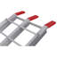 Aluminum Loading Ramps, 1500 Lbs Capacity  per pair, With safety straps, Motorcycle Ramp, ATV Truck Ramps, Tailgate Ramps