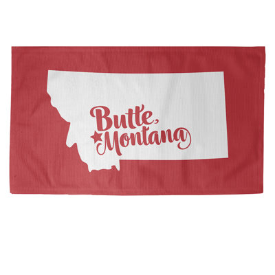 Tapis de zone rouge montana butte