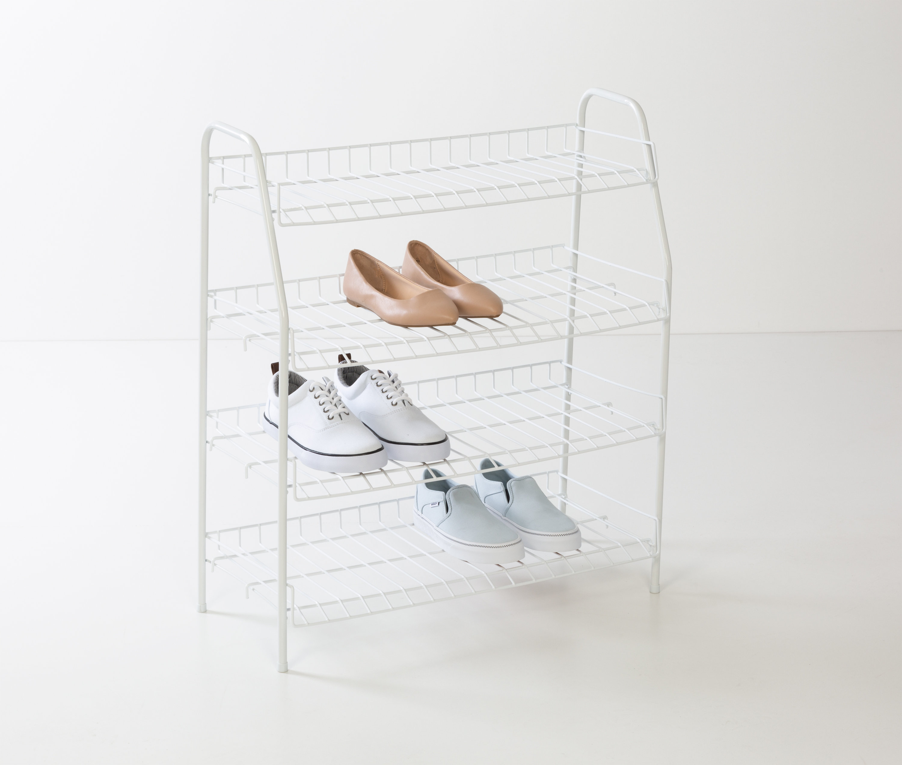 Rebrilliant 12 Pair Shoe Rack & Reviews | Wayfair