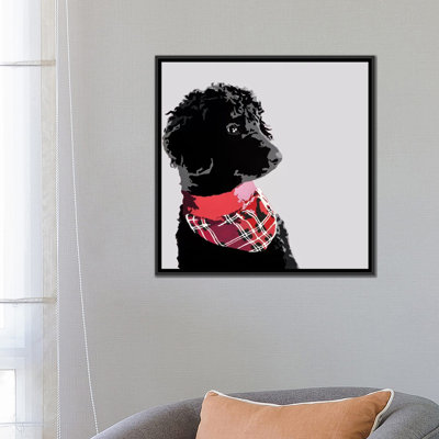" Standard Black Poodle II "