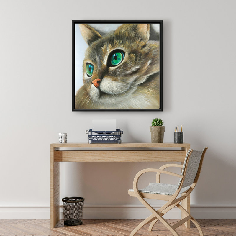 «Peaceful Cat Portrait»