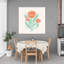 Spring Blooms III Abstract Contemporary Tulip Flower Landscape Wall Art Print by Gia Graham - 1 Piece Wrapped Canvas Wall Art-1055547274