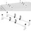 142.2cm W Metal Storage Rack