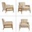 Fauteuil d'appoint capitonné-469256275
