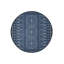 Tapis rond lavable à la machine-817251299