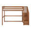 Lit mezzanine simple classique avec escalier-1269671897
