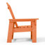 Chaise Adirondack en polyester toutes saisons Vinnie Kids-1393311234