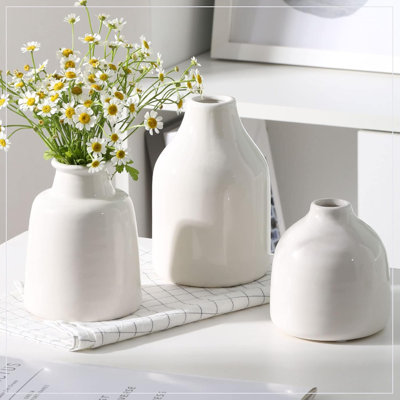 White Small Vase