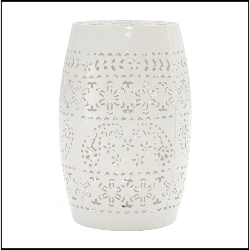 RUBY12" SIDE TABLE, White