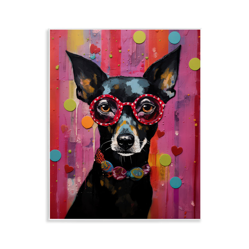 Art mural "Dobermann" par LSR Design Studio