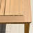 Aliyaan Rectangular Eucalyptus Solid Wood Outdoor Dining Table Yes , 59 " W 32.5 " D