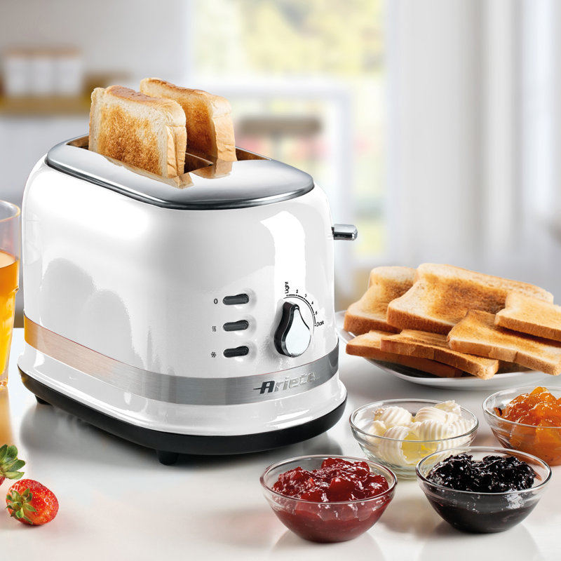 Ariete Moderna 2 Slice Toaster Red, White