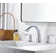 Widespread 2-handle Bathroom Faucet with Drain Assembly