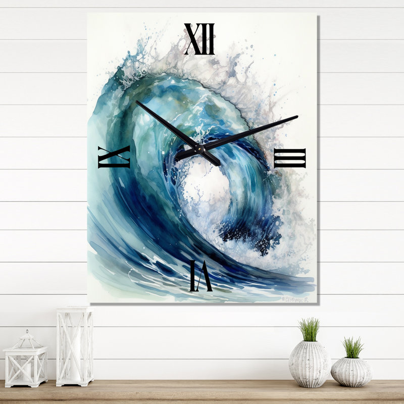 Janivea - Horloges murales modernes, H 32 po x l 16 po x P 1 po