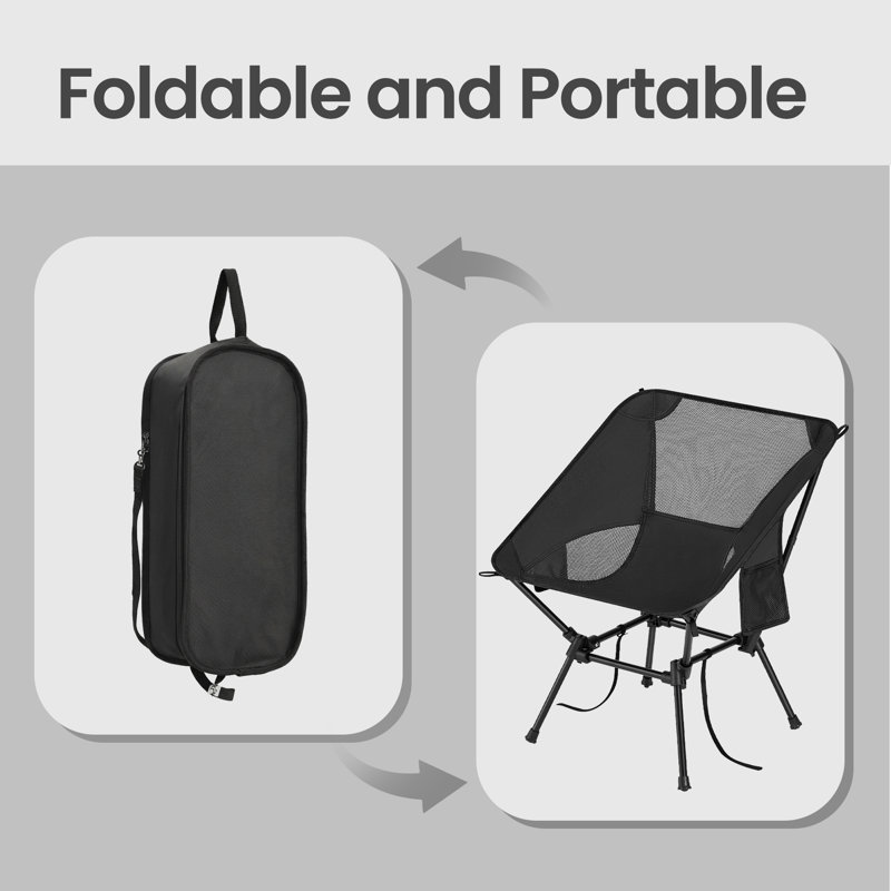 Camping Bench, Black