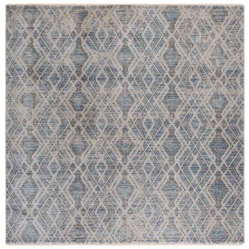 Grove 680 Performance Geometric Shapes Rug, Square 6'7"