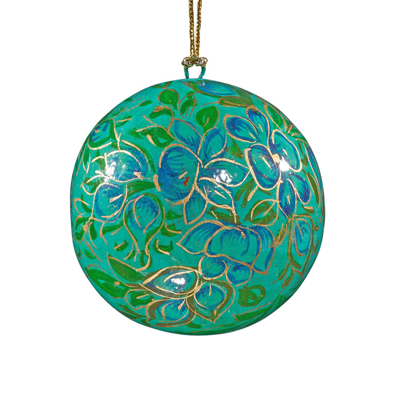 19.35cm Handmade Paper Plants & Flowers Bauble