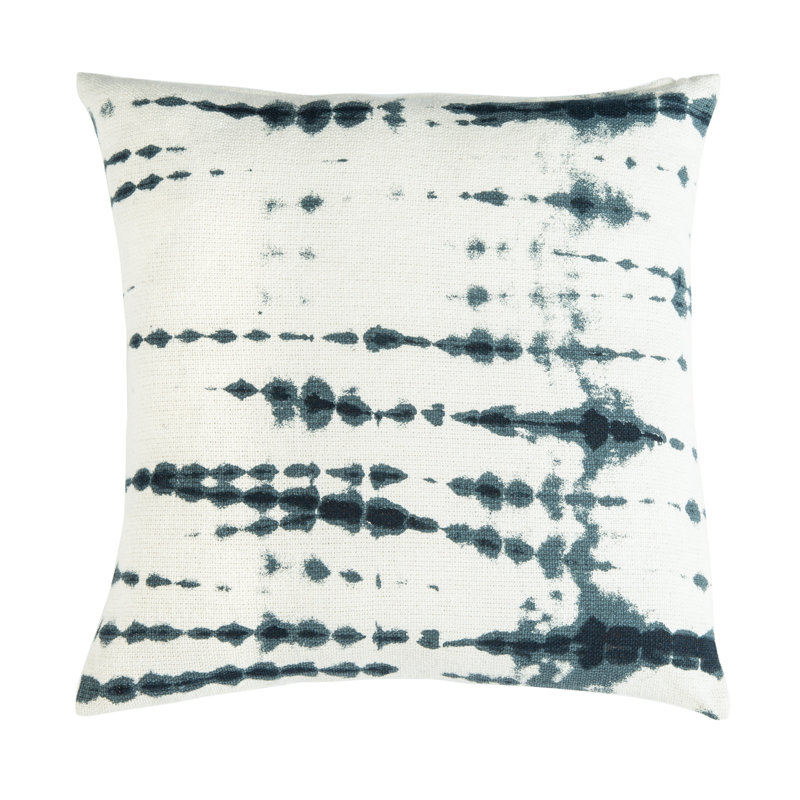 Abstract Cotton Throw Pillow