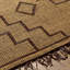 Alfi Southwestern Flatweave Area Rug in Brown/Camel-702873653