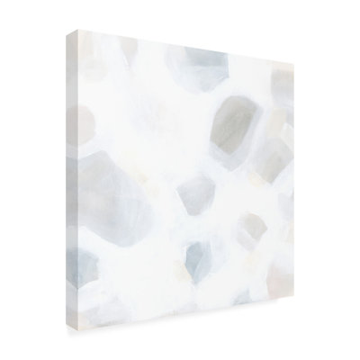 " Snow Pebble I " on Canvas