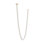 Sean Lavin Collier 240 Chandelier in Polished Nickel with Alabaster shade