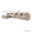 Canapé modulaire rembourré avec repose-pieds-112680361-110374988