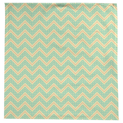 Stephenie Classic Hand Drawn Chevrons Tablecloth