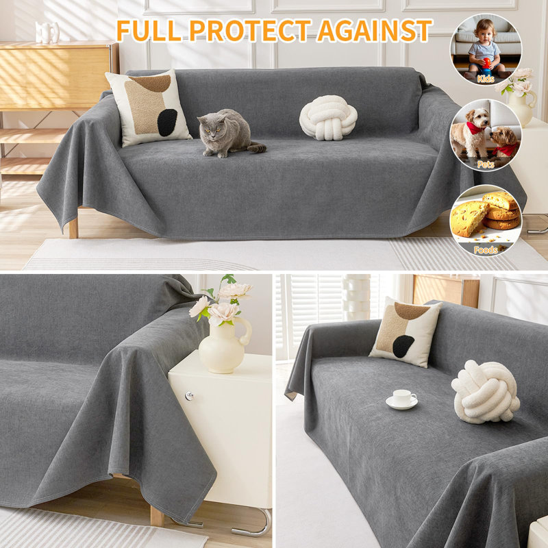 Housse de protection pour chat résistante aux égratignures, H 1 po x l 118 po x P 91 po
