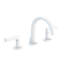 Pavani Widespread Bathroom Faucet with Drain Assembly-40526972