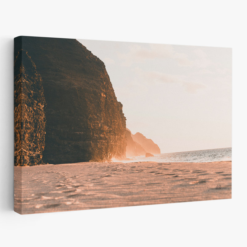 Lueur hawaïenne contemporaine et Beachy, H 24 po x l 16 po
