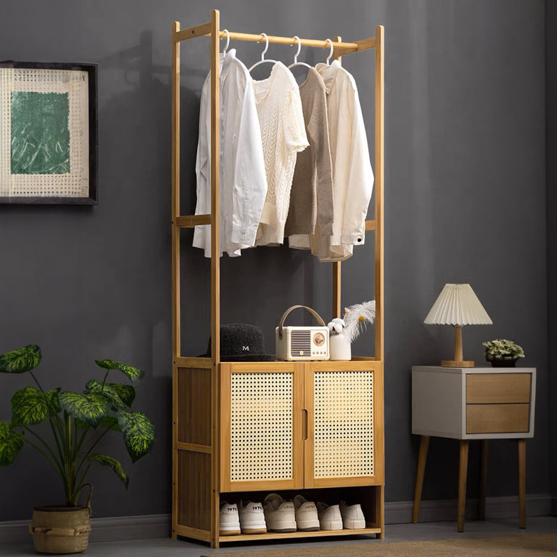 62cm Rolling Clothing Rack