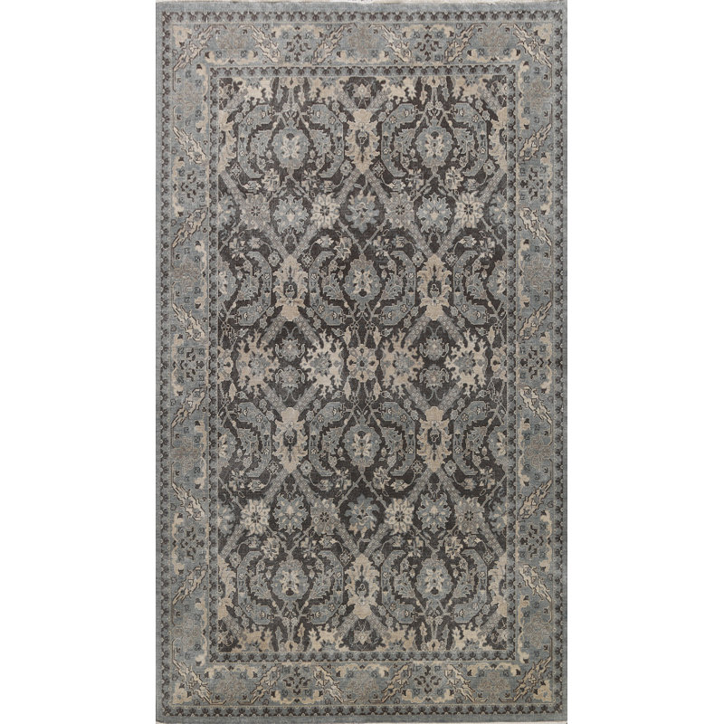 Tapis noir / ivoire Ziegler